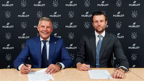 hublot ajax horloge|Hublot continues its role as Official Timekeeper of Ajax until 2026.